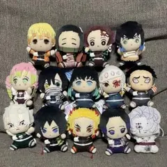 鬼滅の刃 ぽふっとぬいぐるみ 14体＋1体 まとめ売り - メルカリ