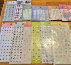 100円ショップ シールまとめ売りセット