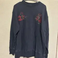 tatoo studio yamadaブラック スウェット L - メルカリ