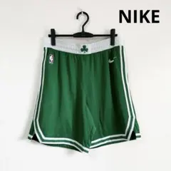 古着 NIKE NBA AUTHENTICS バスケ XL 短パン ショート 緑