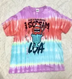 LiSA☆ カラフルi SCREAM Tシャツ☆武道館限定グッズ - メルカリ