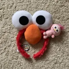 エルモ カチューシャ モッピー付き