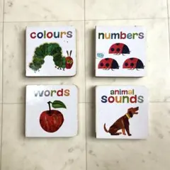 【洋書】はらぺこあおむし　数、色、言葉、動物の鳴き声