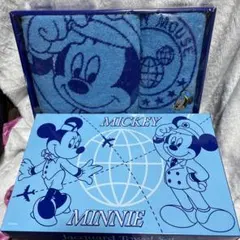 ミッキー　タオルセットハンドタ￼オル、フェイスタオル　￼綿100% 箱なし発送