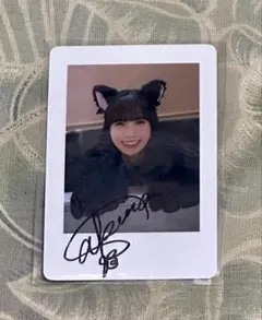 坂倉花 直筆サイン入りチェキ風カード ② 2025年最新】坂倉花 サインの人気アイテム - メルカリ