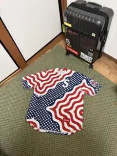 Supreme ベースボールシャツ 星条旗柄 Mサイズのサムネイル