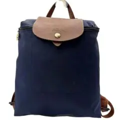 longchamp ロンシャン　リュック　ネイビー 軽量