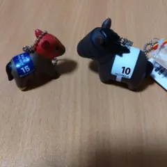 ウィニングチケット・ジェンティルドンナ　キーホルダーセット