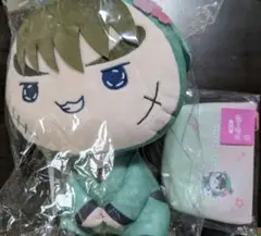 忍たま乱太郎 フリューくじ 桜もちぴこ BIGぬいぐるみ長次セット