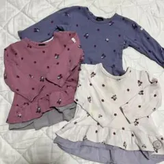 プティマイン　長袖　3枚セット