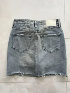 GYDA デニムスカート ライクショートパンツ ミニスカート y2k 平成 XS