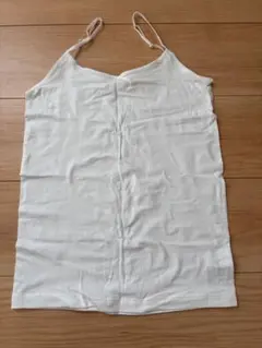 白　キャミソール　無印　2枚セット