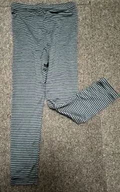 UNIQLO BABY ヒートテック レギンス 100cm ボーダー