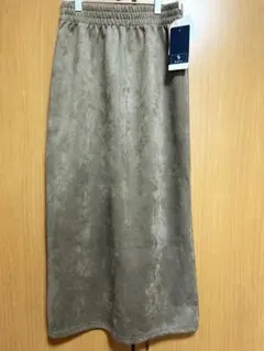 【タグ付き新品】ナロースカート スエード調 アベイル RagOut モカ