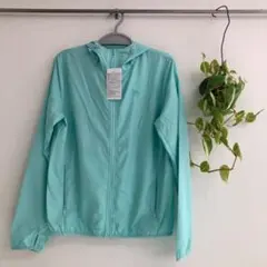 FILA フード付きライトブルー ラッシュガード LL