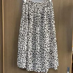 レオパード柄　ヒョウ柄　プリーツスカートのサムネイル