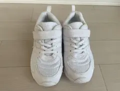 瞬足　ホワイト キッズ スニーカー20センチ