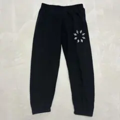 アディダスオリジナルス トレフォイル スウェットパンツ ロゴ刺繍 O ブラック