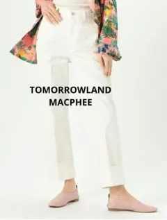 TOMORROWLAND PILGRIM モヘア混 スラックス チェルッティ - メルカリ