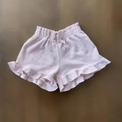 【リセマイン】ワッフル生地のキュロットスカート100