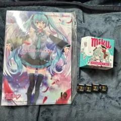 初音ミク チロルチョコ コラボ チロルミクBOX 限定&クリアファイル