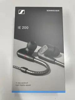 新品未使用 ゼンハイザー イヤホン 有線 IE 200 シルバー - メルカリ