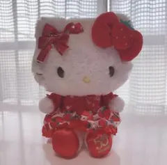2026年最新】キティ いちご ぬいぐるみの人気アイテム - メルカリ