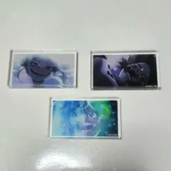 【匿名配送】ヒロアカ ダイソー ミニアクリルブロック (トガ・お茶子・葉隠)