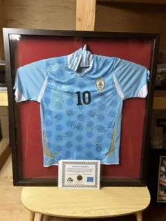 ウルグアイ代表　フォルラン　2011 コパアメリカ ユニフォーム実使用サイン入り 2025年最新】ウルグアイ代表 ユニフォームの人気アイテム - メルカリ