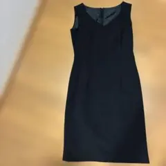 値下げ！チャコールノースリーブ ワンピース 9AR