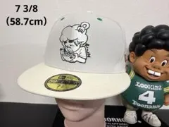 新品 ニューエラ 59FIFTY 麺㐂やしま 井上三太 クローム / アイボリー