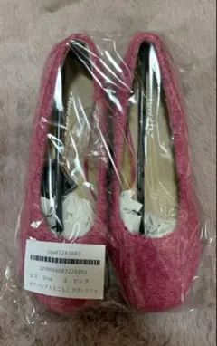 新品　レディース　ピンク　パンプス 約5cmヒール