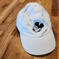 Disney ミッキーマウス 刺繍 キャップ ホワイトのサムネイル