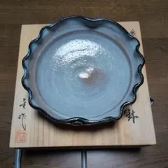 絵唐津　唐津焼　酒器　ひら杯　小皿　呼継ぎ 絵唐津 唐津焼 酒器 ひら杯 小皿 呼継ぎ - メルカリ