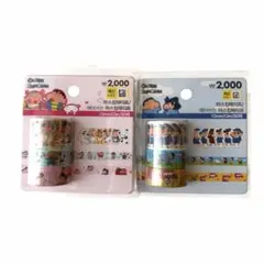 韓国ダイソー クレヨンしんちゃん マスキングテープ