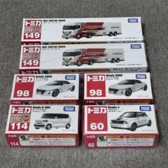 トミカ ホンダ S600 HRC モーターホーム N-BOX E 6点セット