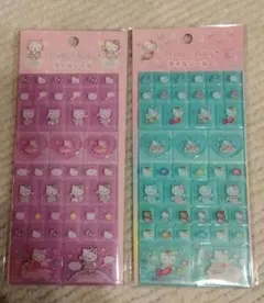 ハローキティ タイルシール 2枚セット フェアリー&マーメイド　サンリオ