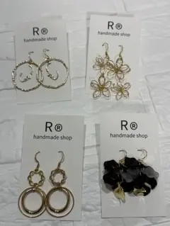 No.8 ハンドメイドピアス/ハンドメイドイヤリング