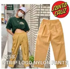 【新品未使用】サンタクルーズ SANTACRUZ ナイロンパンツ ブラック M