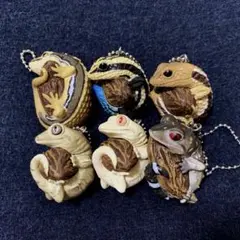 ニホンのトカゲ マスコットボールチェーン コンプ 6種