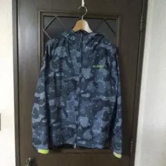 Columbia コロンビア カモフラ ドット柄 マウンテンパーカー グレー M