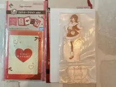 一番くじ　学園アイドルマスター 学マス　花海佑芽　G賞 I賞　2点セット