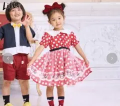 しまむら リトシー　littc ミニーワンピース90