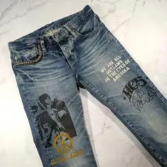 HYSTERIC GLAMOUR SP加工MC5/GUITAR ARMY デニム