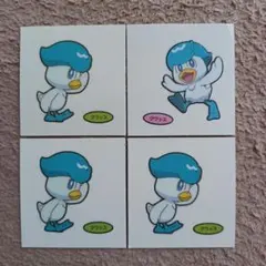 ポケモンパン デコキャラシール クワッス4枚セット