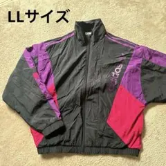 に*う様 adidas originals ナイロンジャケット　トリコロール L