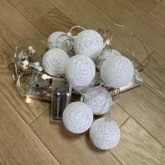 ホワイトLEDライト 10球