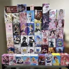 ヒロイン、美少女系プライズフィギュア46個まとめ売り、被りなし