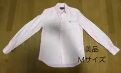 【即日発送】Ralph Lauren ピンク リネンシャツ