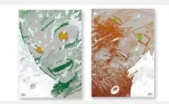 僕のヒーローアカデミア ヒロアカ 原画展 A2アートポスター 爆豪勝己 緑谷出久